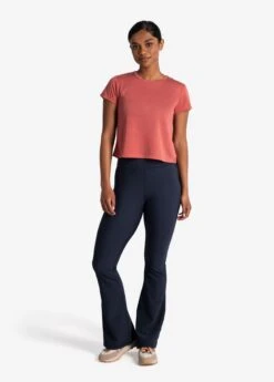 LOLE Everyday Short Sleeve - Cerise -Draptura Sales LSW4385 K742 4 1900x