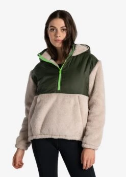 LOLE Yana Oversized Pullover Hoodie - Abalone