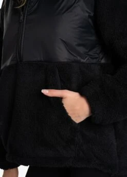 LOLE Yana Oversized Pullover Hoodie - Black -Draptura Sales LSW4389 N415 4 1900x