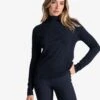 LOLE Traverse Turtle Neck Long Sleeve - Outerspace Heather