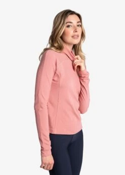 LOLE Traverse Turtle Neck Long Sleeve - Peony -Draptura Sales LSW4396 K135 3 1900x