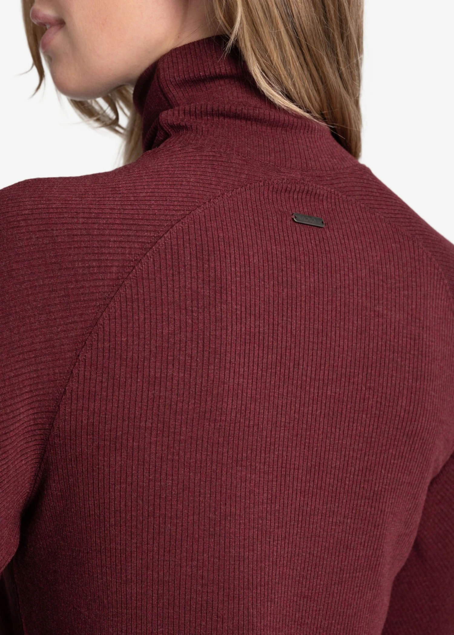 LOLE Traverse Turtle Neck Long Sleeve - Port Heather 7 LOLE Traverse Turtle Neck Long Sleeve - Port Heather - Image 5