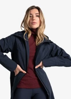 LOLE Traverse Turtle Neck Long Sleeve - Port Heather 16 LOLE Traverse Turtle Neck Long Sleeve - Port Heather -Draptura Sales LSW4396 R425 7 1900x