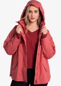 LOLE Ottoman V-Neck Pullover - Merlot -Draptura Sales LSW4397 R421 7 1900x