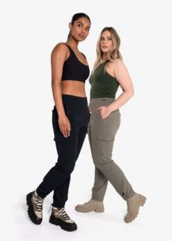 LOLE Journey Cargo Pants - Black -Draptura Sales LSW4401 N415 10 1900x