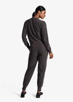 LOLE Om Tech Joggers - Magnet Heather -Draptura Sales LSW4403 G471 4 1900x