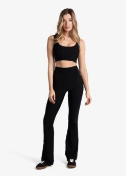 LOLE Sculpt Rib Bra - Black -Draptura Sales LSW4406 N415 4 1900x