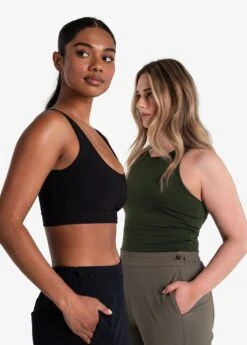 LOLE Sculpt Rib Bra - Black -Draptura Sales LSW4406 N415 7 1900x