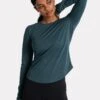 LOLE Everyday Long Sleeve - Fjord Blue 2 LOLE Everyday Long Sleeve - Fjord Blue -Draptura Sales LSW4410 BB49 1 1900x