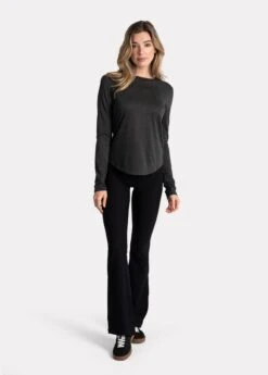 LOLE Everyday Long Sleeve - Black -Draptura Sales LSW4410 N415 4 1900x