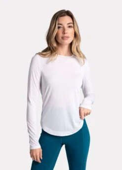 LOLE Everyday Long Sleeve - White