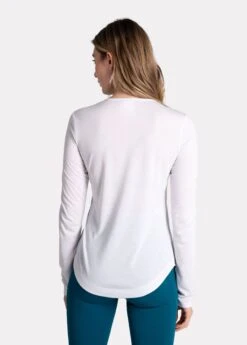 LOLE Everyday Long Sleeve - White -Draptura Sales LSW4410 W101 3 1900x