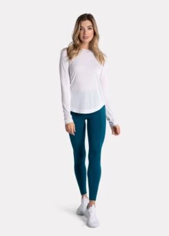 LOLE Everyday Long Sleeve - White -Draptura Sales LSW4410 W101 4 1900x