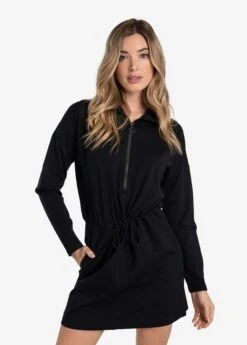 LOLE Mindset Dress - Black -Draptura Sales LSW4413 N415 3 1900x