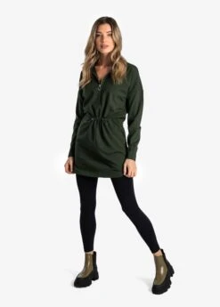 LOLE Mindset Dress - Kombu -Draptura Sales LSW4413 V761 6 1900x