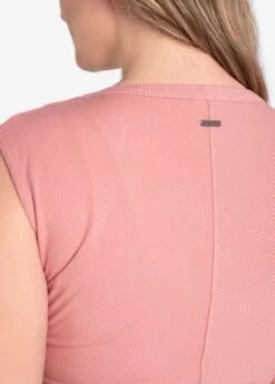 LOLE Traverse Short Sleeve Dress - Peony -Draptura Sales LSW4414 K135 5 1900x