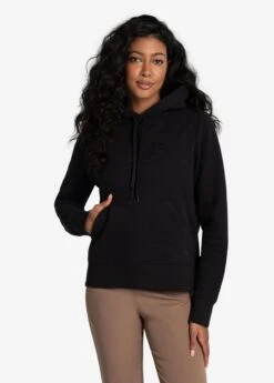 LOLE Lolë Icon Pullover Hoodie - Black