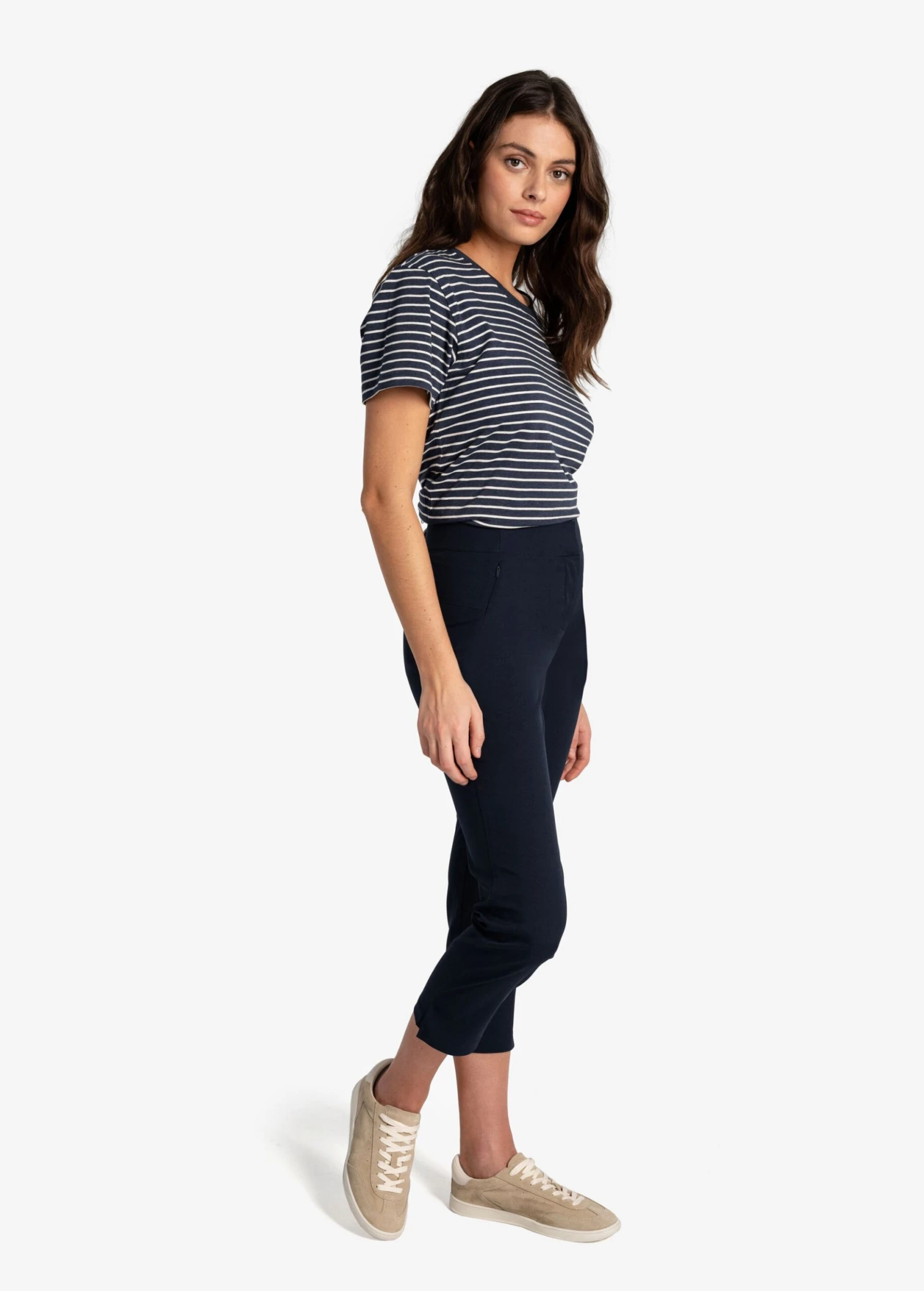 LOLE Miles Cropped Pants - Outerspace 4 LOLE Miles Cropped Pants - Outerspace - Image 2