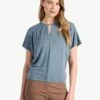 LOLE Elisia Blouse - Ash Heather -Draptura Sales LSW4422 G922 1 1900x