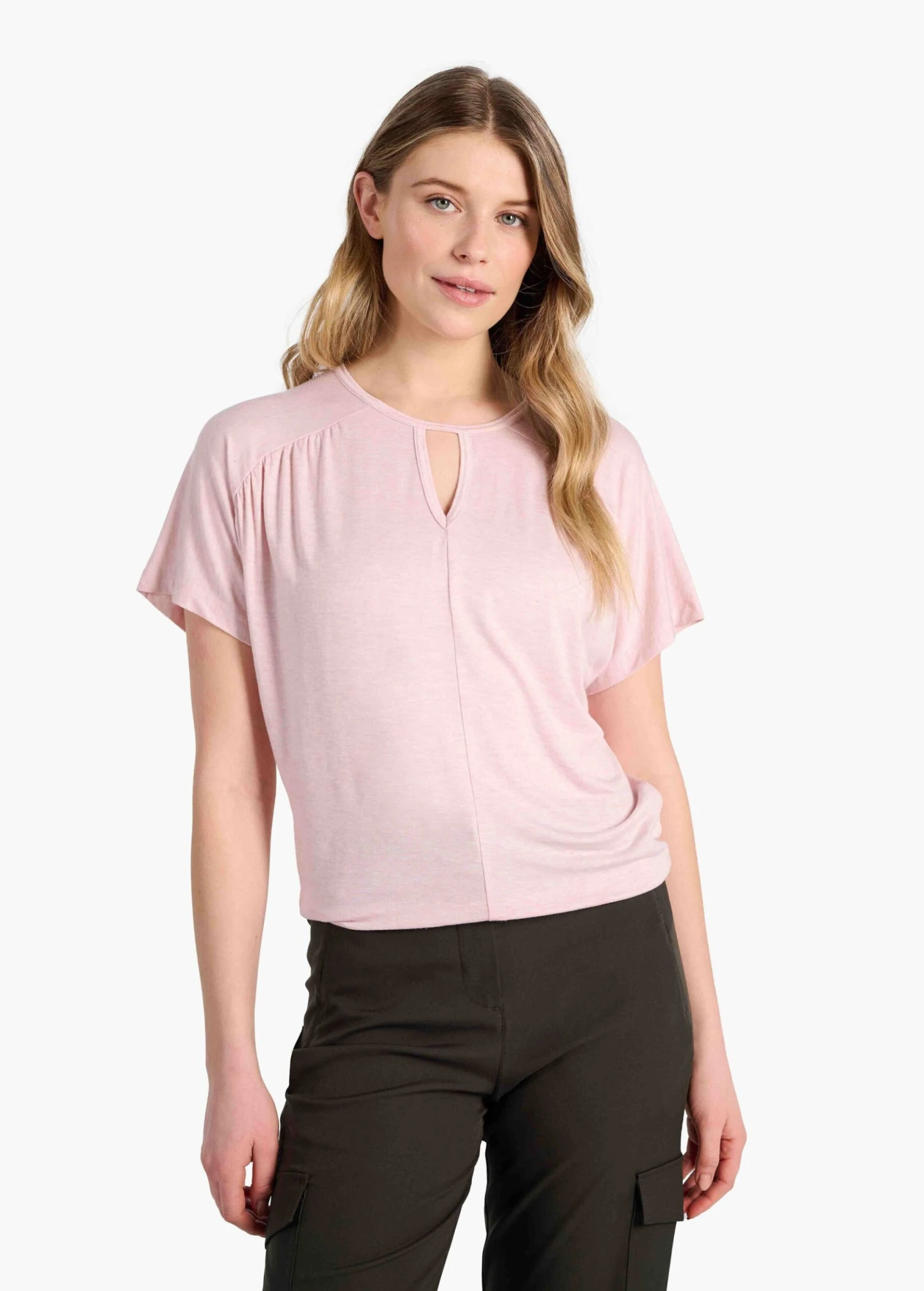 LOLE Elisia Blouse - Ballerina Heather 3 LOLE Elisia Blouse - Ballerina Heather