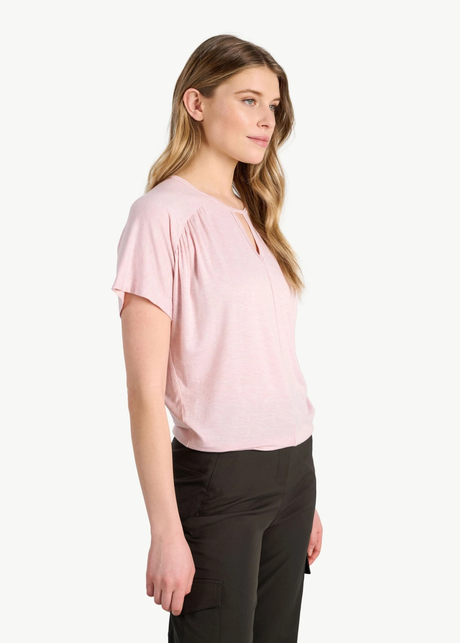 LOLE Elisia Blouse - Ballerina Heather 4 LOLE Elisia Blouse - Ballerina Heather - Image 2