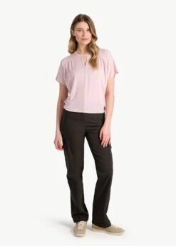 LOLE Elisia Blouse - Ballerina Heather 8 LOLE Elisia Blouse - Ballerina Heather -Draptura Sales LSW4422 K566 3 1900x