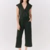 LOLE Effortless Wrap Jumpsuit - Olive 1 LOLE Effortless Wrap Jumpsuit - Olive -Draptura Sales LSW4425 BB03 1 1900x