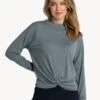 LOLE Elisia Long Sleeve - Ash Heather -Draptura Sales LSW4426 G922 1 1900x