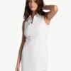 LOLE Step Up Polo Dress - White -Draptura Sales LSW4439 W101 1 1900x