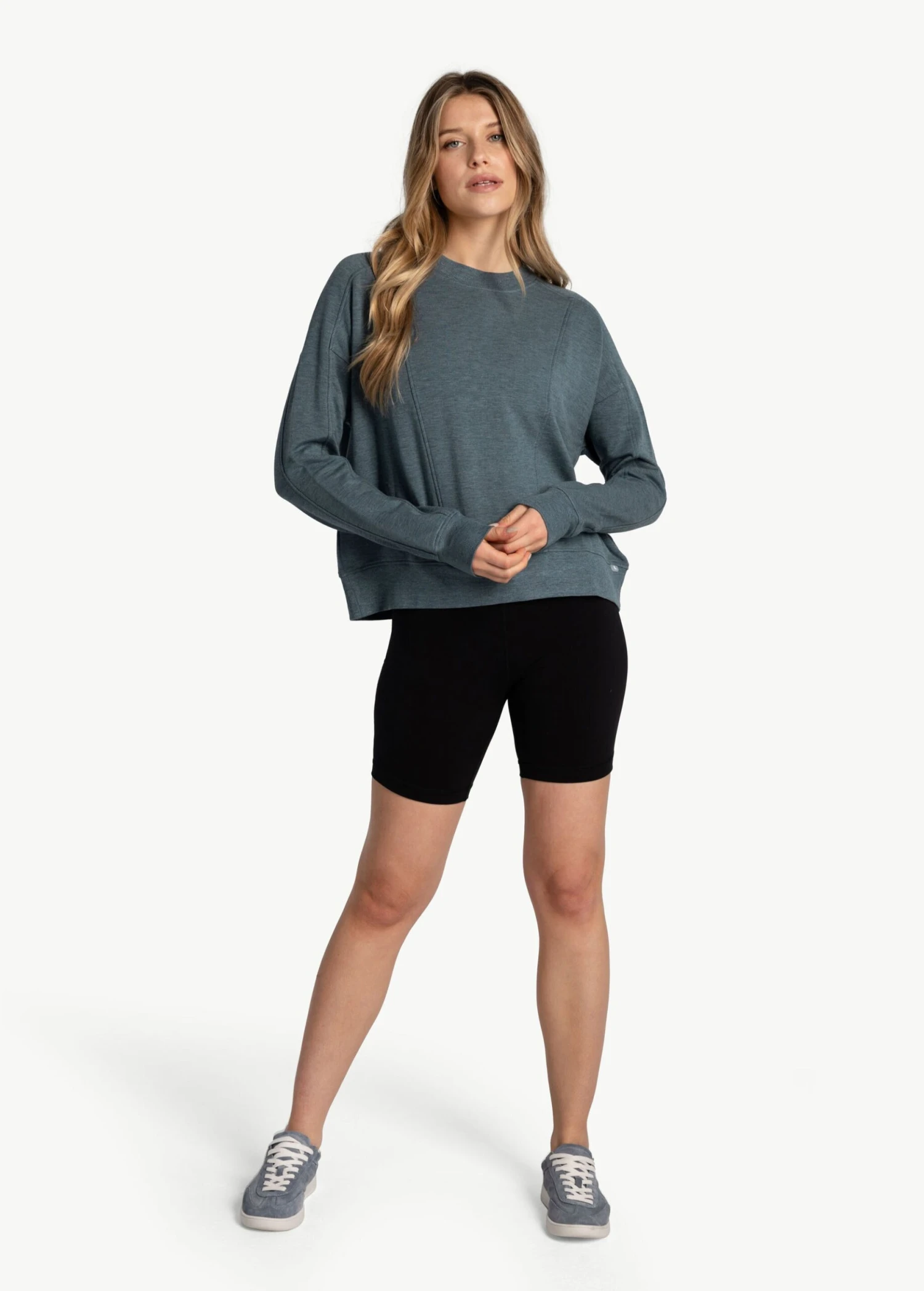 LOLE Chalet Long Sleeve Shirt - Ash Heather 4 LOLE Chalet Long Sleeve Shirt - Ash Heather - Image 2