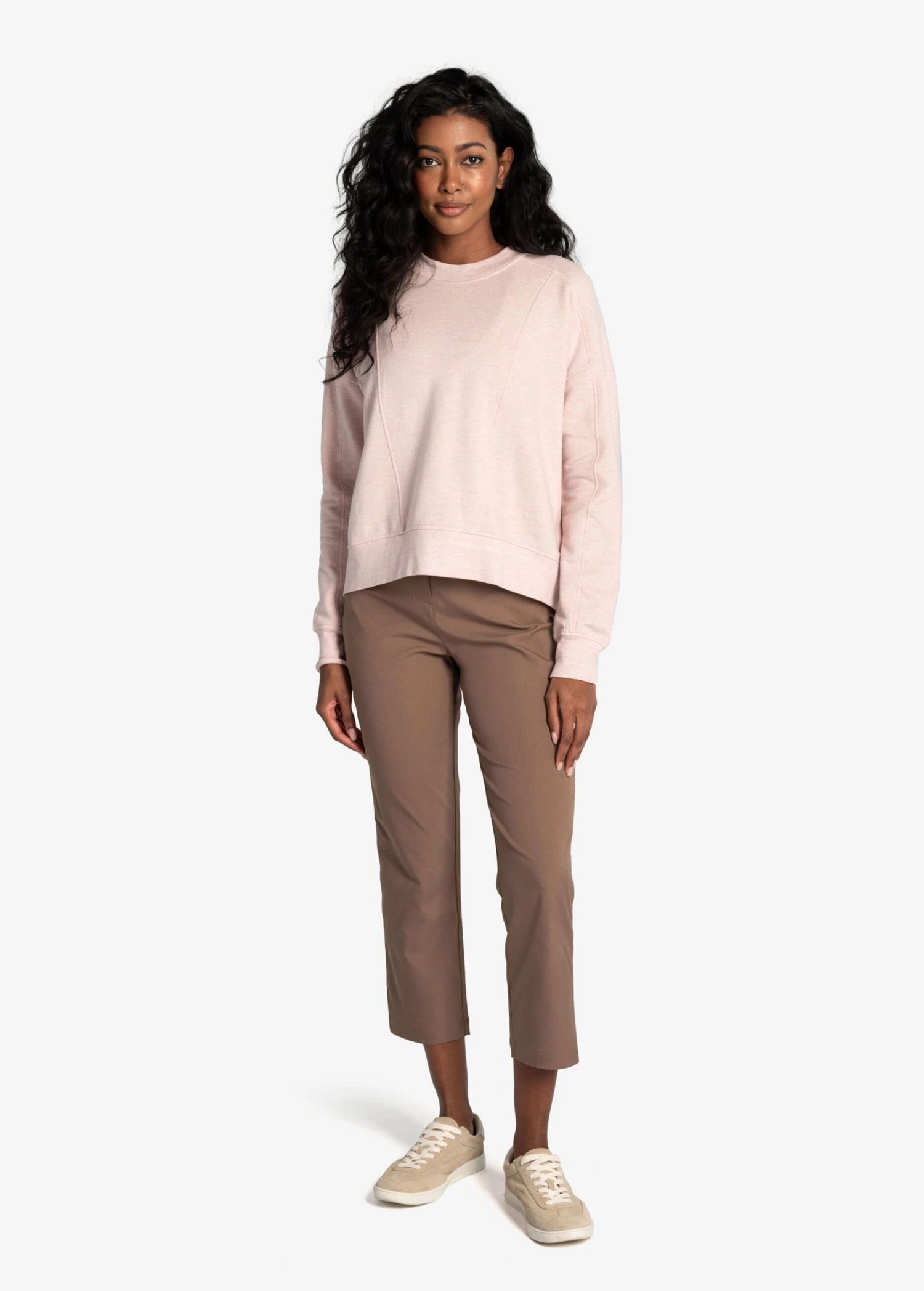 LOLE Chalet Long Sleeve Shirt - Ballerina Heather 4 LOLE Chalet Long Sleeve Shirt - Ballerina Heather - Image 2