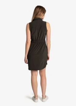 LOLE Olivie Shirt Dress - Olive -Draptura Sales LSW4473 BB03 3 1900x