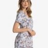LOLE Olivie V-Neck Dress - Rio Floral Ash