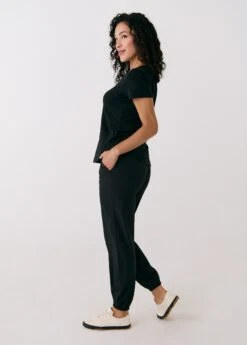 LOLE Olivie Joggers - Black -Draptura Sales LSW4480 N415 3 1900x