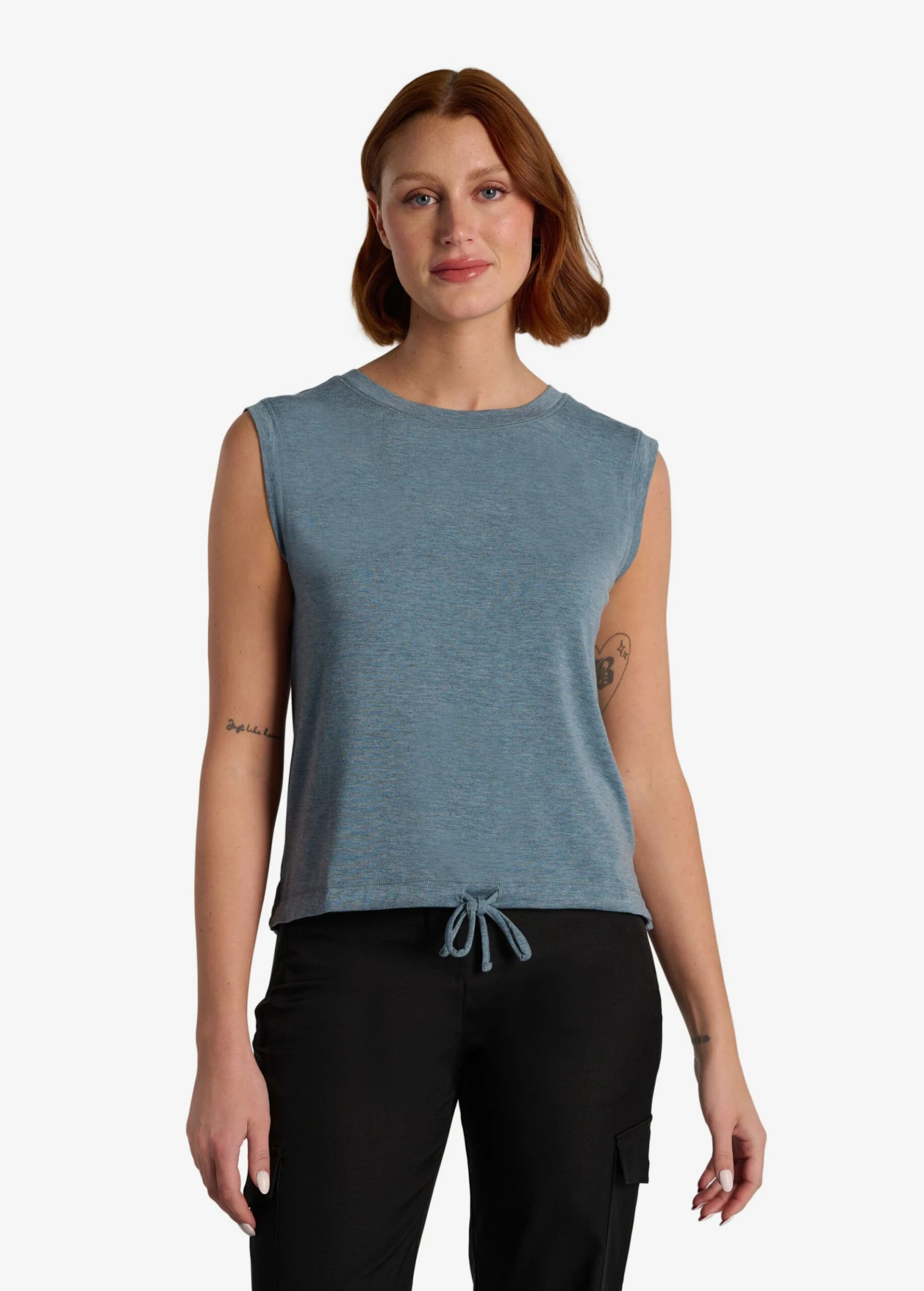 LOLE Elisia Short Sleeve Shirt - Ash Heather 3 LOLE Elisia Short Sleeve Shirt - Ash Heather