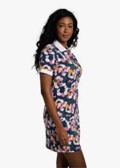 LOLE Effortless Polo Dress - Rio Floral Crocus -Draptura Sales LSW4507 K773 3 1900x