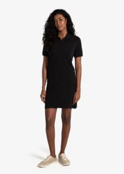 LOLE Effortless Polo Dress - Black -Draptura Sales LSW4507 N415 5 1900x
