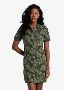 LOLE Effortless Polo Dress - Rio Floral Kombu