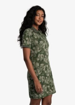 LOLE Effortless Polo Dress - Rio Floral Kombu -Draptura Sales LSW4507 V807 3 1900x