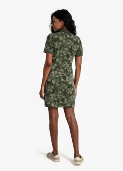 LOLE Effortless Polo Dress - Rio Floral Kombu -Draptura Sales LSW4507 V807 4 1900x