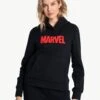 LOLE Easy Fleece Hoodie - Marvel Black Icone -Draptura Sales LSW4510 N741 1 1900x
