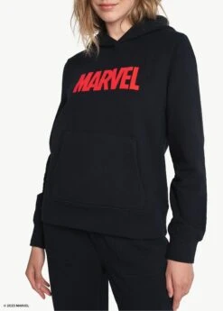 LOLE Easy Fleece Hoodie - Marvel Black Icone -Draptura Sales LSW4510 N741 6 1900x