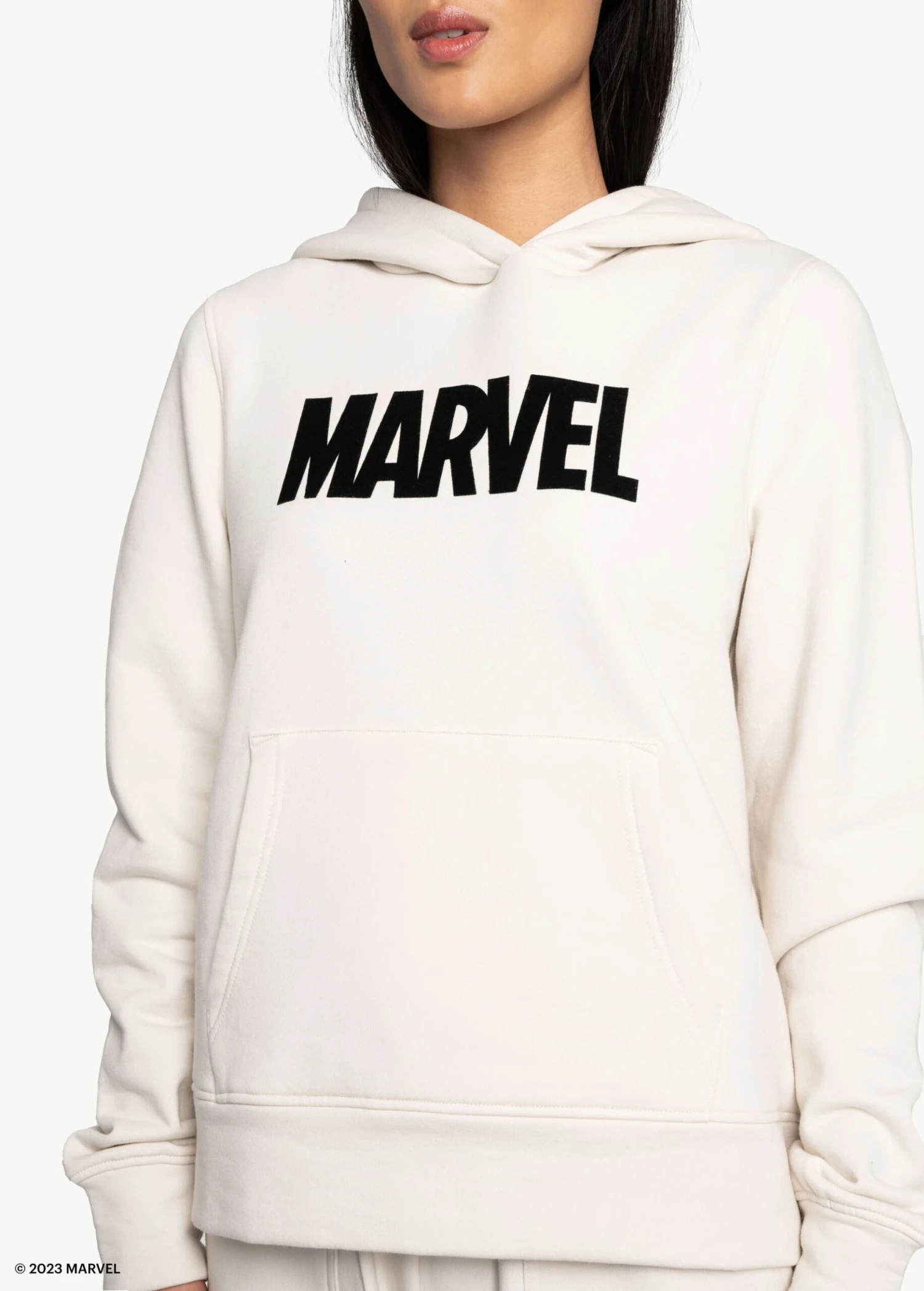 LOLE Easy Fleece Hoodie - Marvel Cream Icone 8 LOLE Easy Fleece Hoodie - Marvel Cream Icone - Image 6