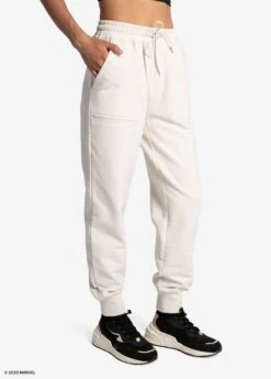 LOLE Easy Fleece Jogger - Marvel Cream Icone -Draptura Sales LSW4511 W443 3 1900x