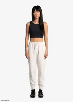 LOLE Easy Fleece Jogger - Marvel Cream Icone -Draptura Sales LSW4511 W443 5 1900x