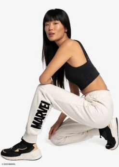 LOLE Easy Fleece Jogger - Marvel Cream Icone -Draptura Sales LSW4511 W443 8 1900x