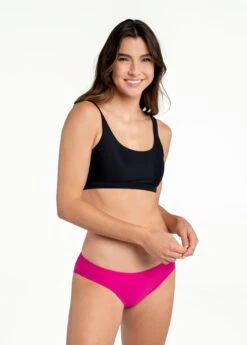 LOLE Wave Bralette Bikini Top - Black -Draptura Sales LWW0582 N415 5 1900x