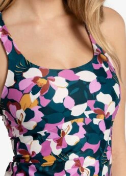 LOLE Playa Long Tankini Top - Rio Floral Crocus -Draptura Sales LWW0604 K773 3 1900x