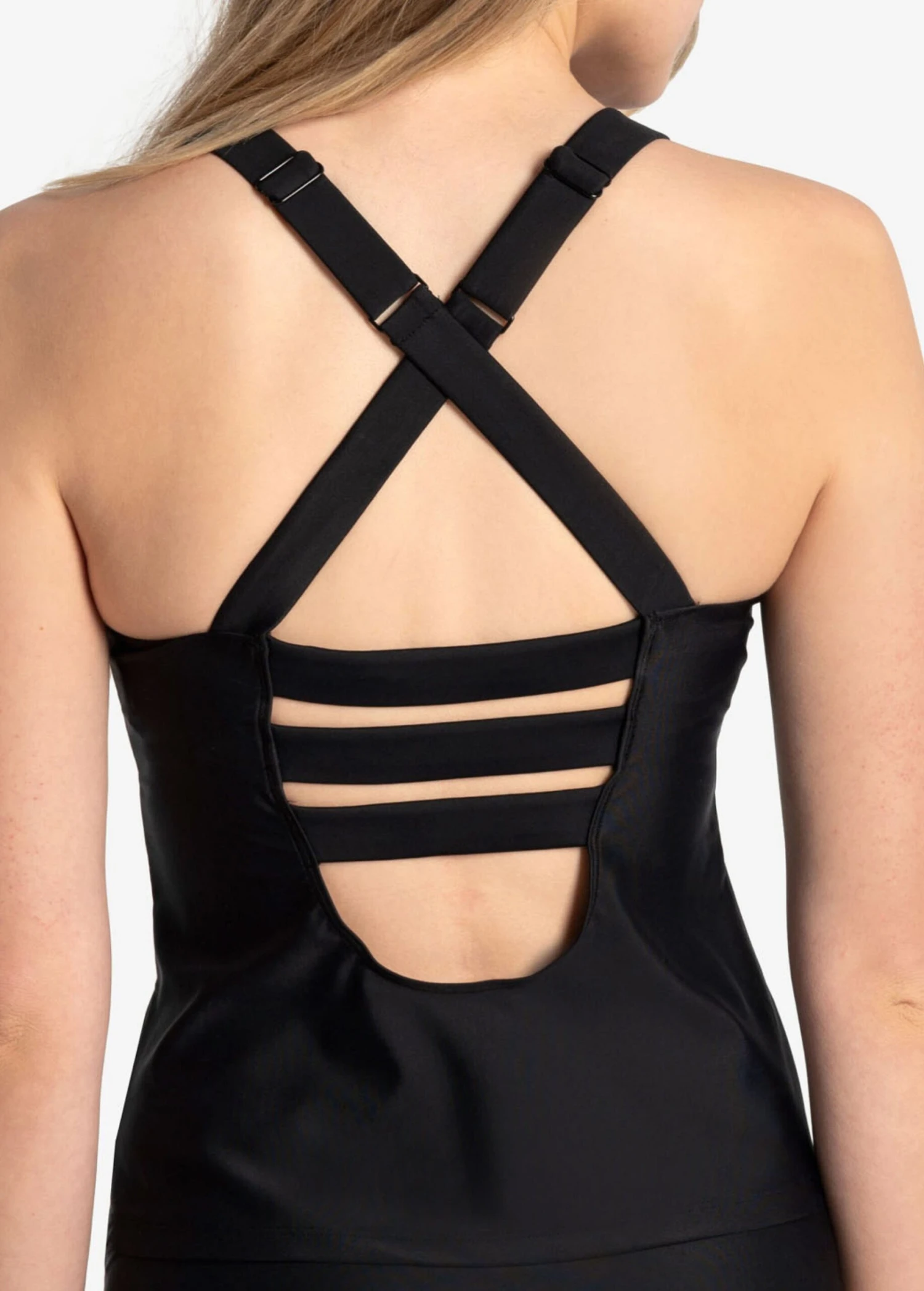 LOLE Playa Long Tankini Top - Black 4 LOLE Playa Long Tankini Top - Black - Image 2