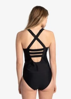 LOLE Playa Long Tankini Top - Black 11 LOLE Playa Long Tankini Top - Black -Draptura Sales LWW0604 N415 5 1900x